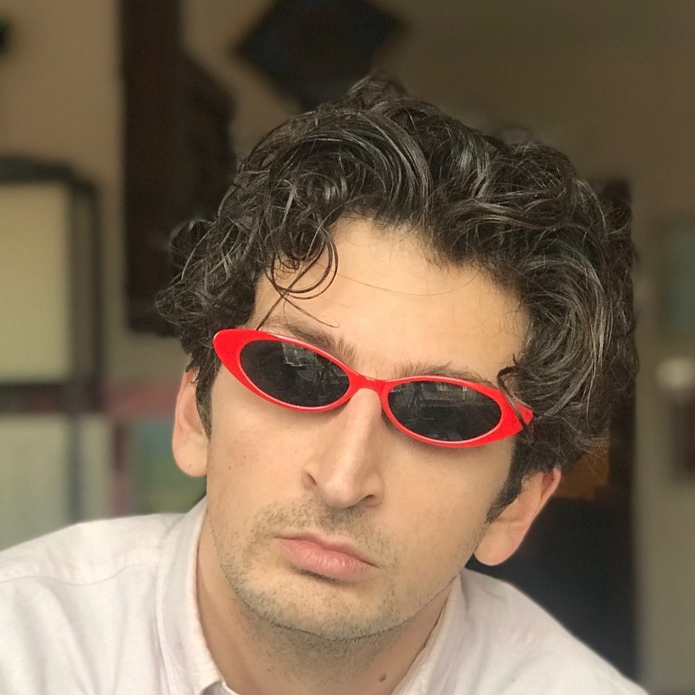 Y2K Statement Glasses - Picture 1 of 2